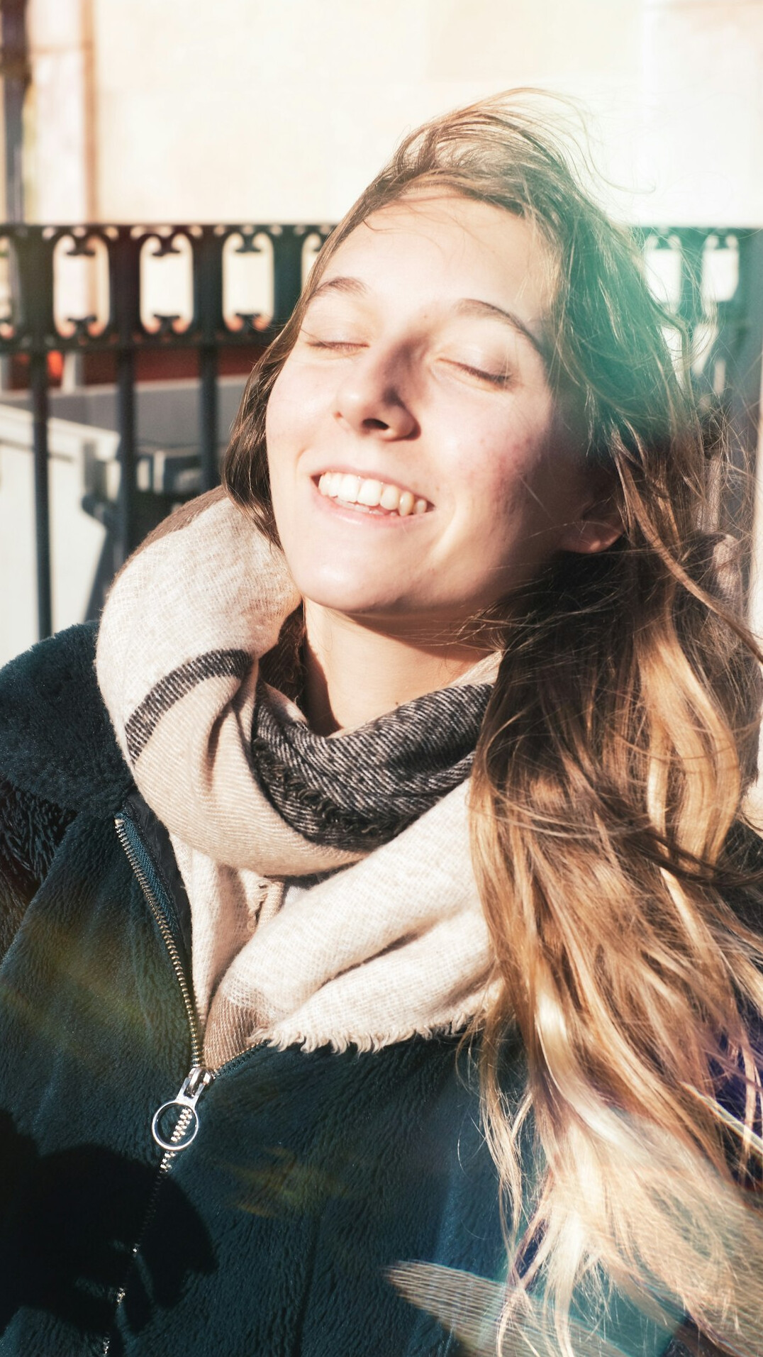 Portrait of a smiling young woman